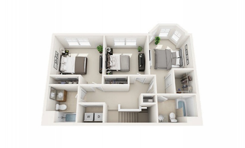 Woodland Station Copley Floorplan