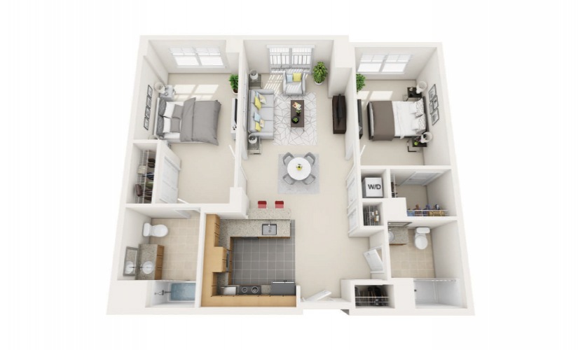 Woodland Station The Arlington Floorplan